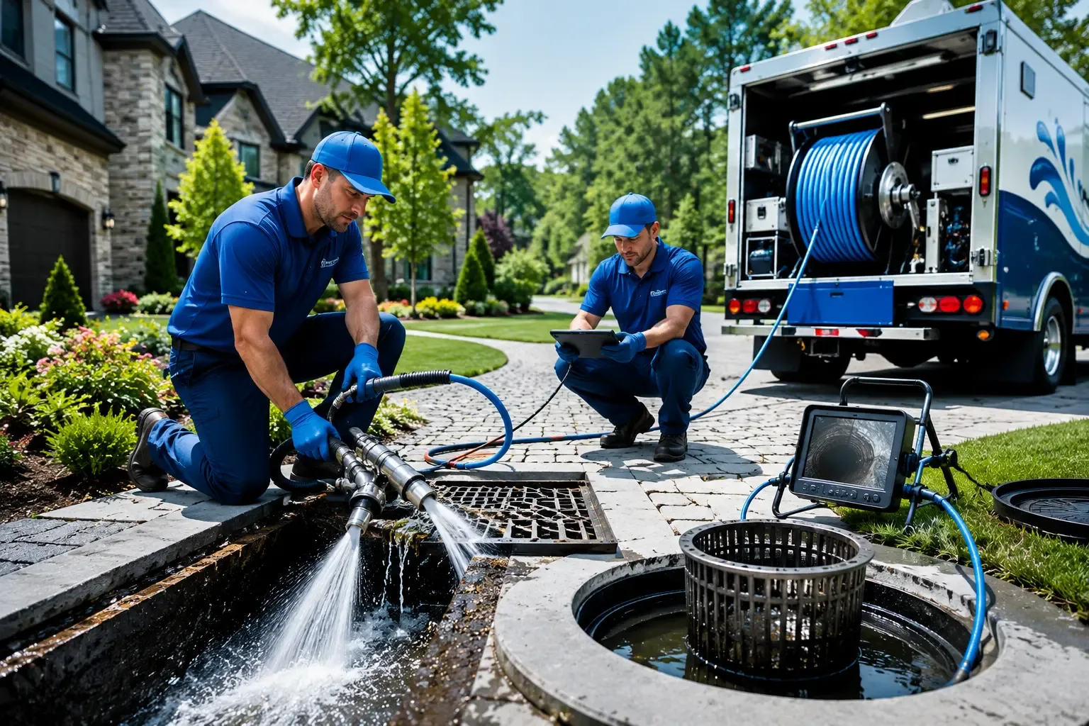 Local outdoor drain cleaning professionals in Tyro, KS